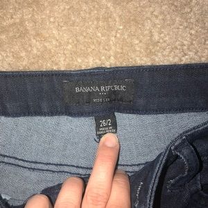 Wide leg banana republic jeans